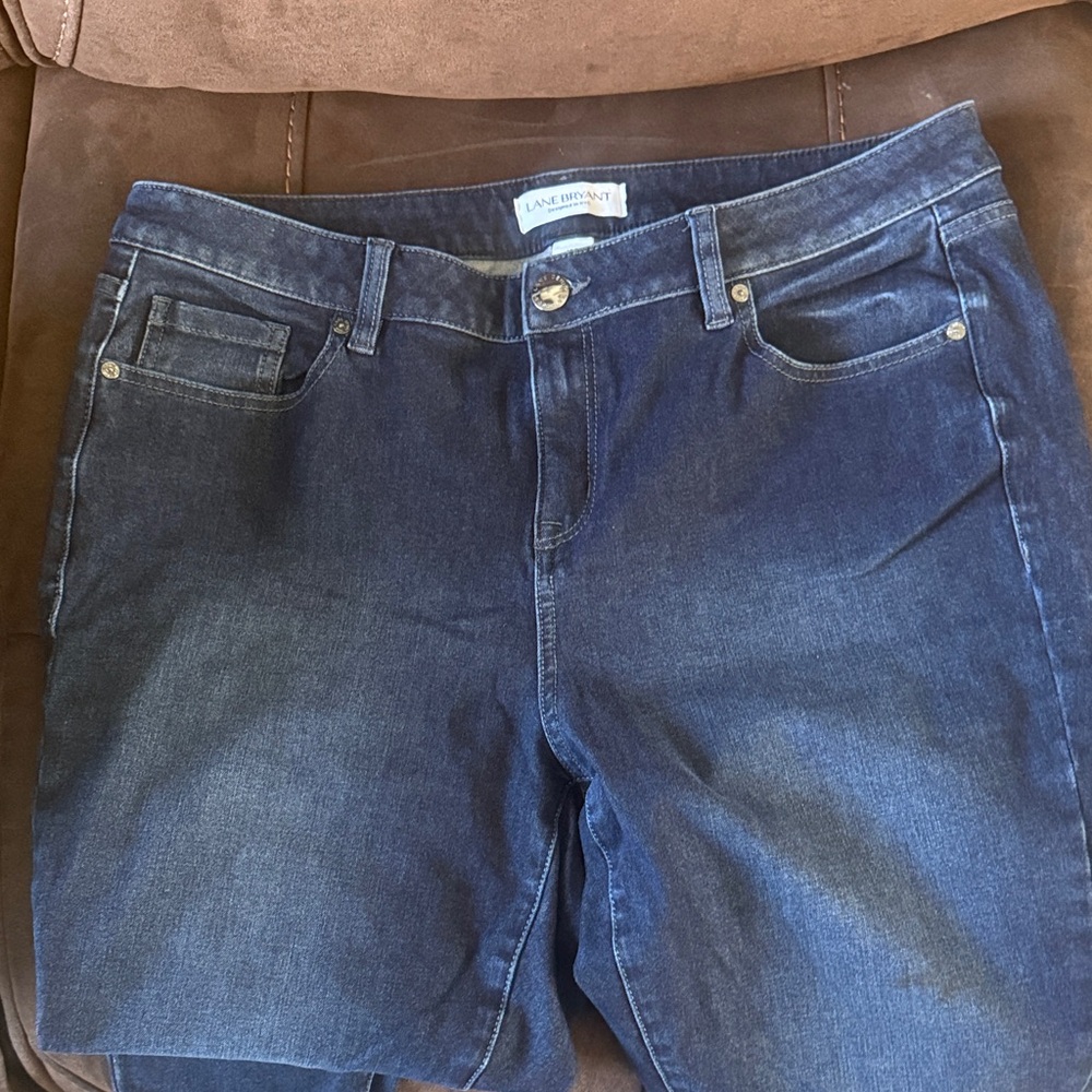 Lane Bryant Indigo Straight-Leg Women's Jeans
